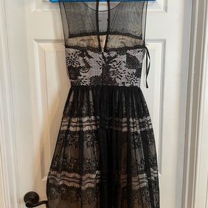 Aria bridal gold and black evening dress